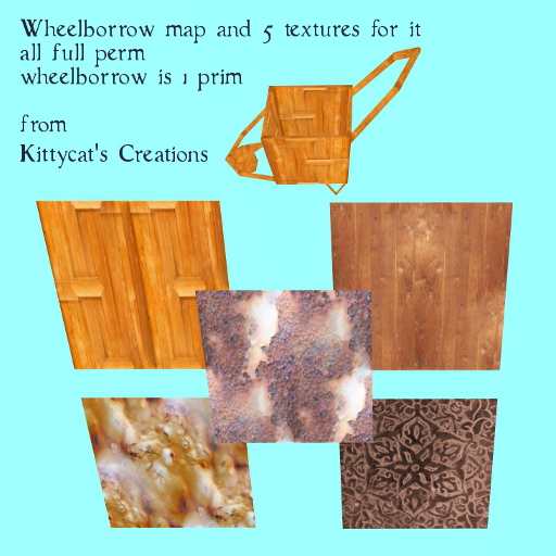 Wheelborrow & 5 textures 