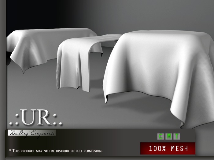 .:UR:. Table Cloth Set I (full perm mesh)