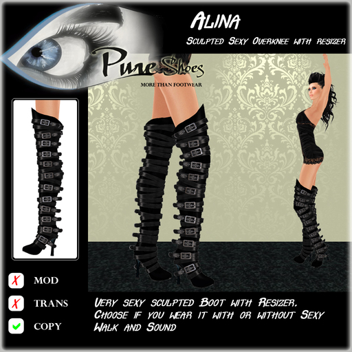 << PURE >> Pure Shoes - Alina [inworld price 199L$]