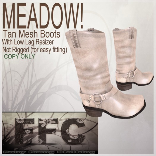 Meadow! Tan Boots  