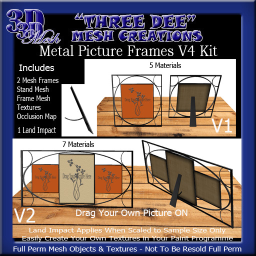 TD Mesh Metal Frames V4 Kit