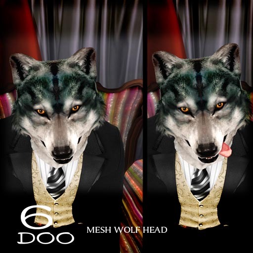 *6DOO* wolf heads  DEMO ***