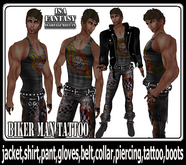 Biker Man Tattoo