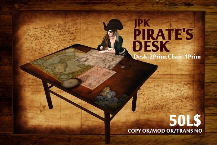 **JPK Pirate's Desk BOX