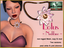 Bliensen + MaiTai - Lotus - Necklace