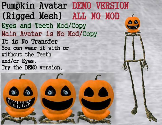 Pumpkin Avatar DEMO