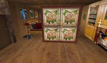 Peace Rose 2 Room Divider/Window