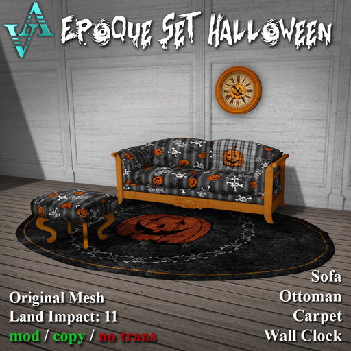 Atelier Visconti Set Epoque Halloween