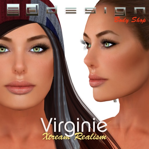 Virginie photorealistic skin 