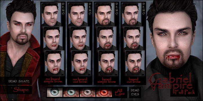 Vampire Gabriel - FULL PACK