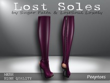 !~Lost Soles~! Peeptoes PINK