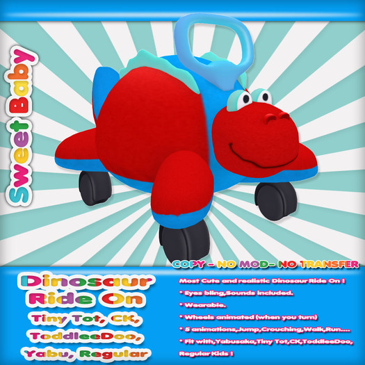 Sweet Baby - Ride On Dinosaur 1.0