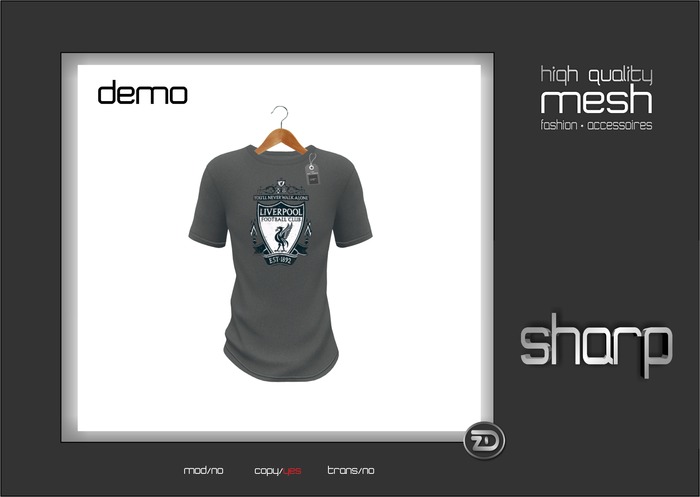 sharp by [ZD] - MESH - Favorite Tee - DEMO