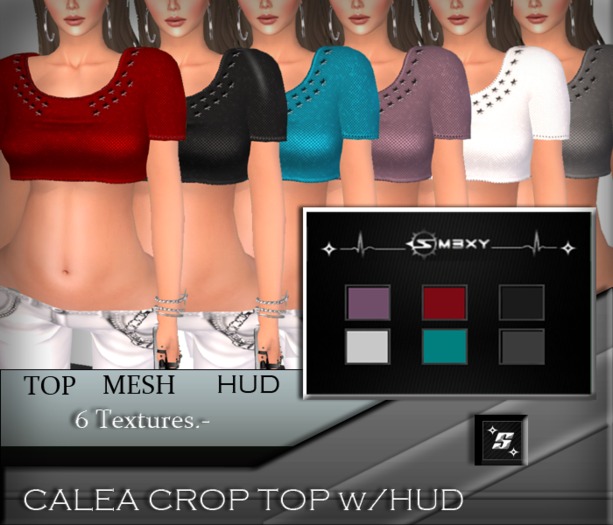 [Sx]Calea Crop Top w/HUD