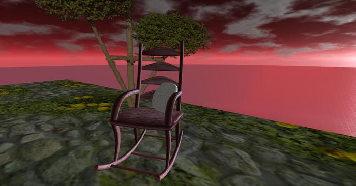 Red Single Rocker
