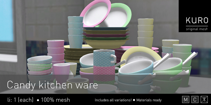 Kuro - Candy kitchen ware