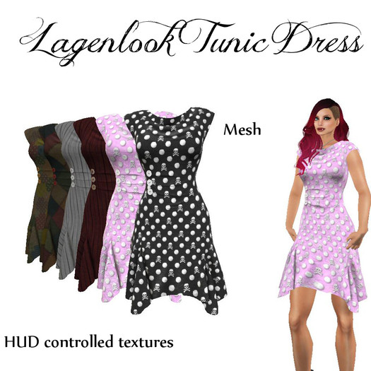 Lagenlook Tunic Dress 