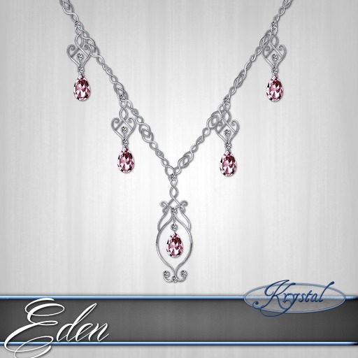 ::: Krystal ::: Eden - Necklace - Gold (Innocence)