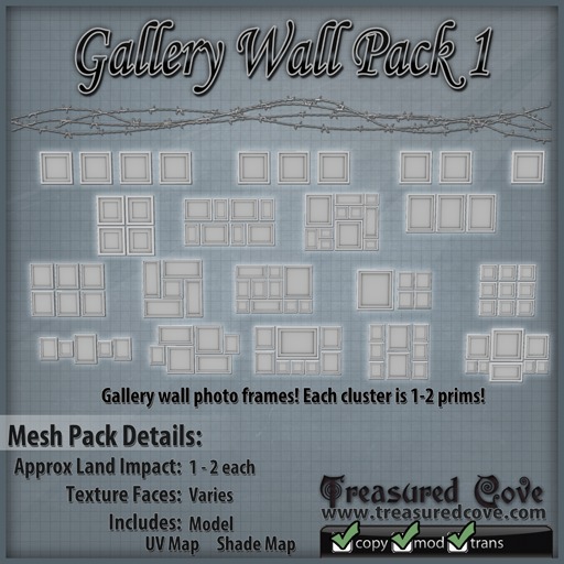 -TC- Gallery Wall Pack 1 Mesh 50% Discount!!