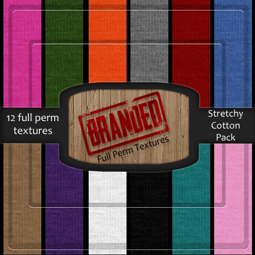 [Branded Textures] Stretchy Cotton Pack - HIGH QUALITY-FULL PERM