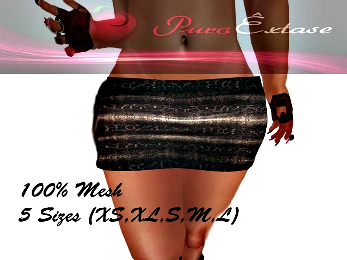 MINISKIRT MESH SNAKE