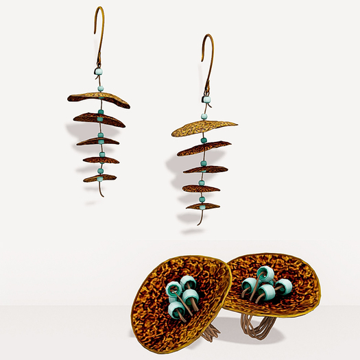 [HANDverk]Wassily Earrings.pink