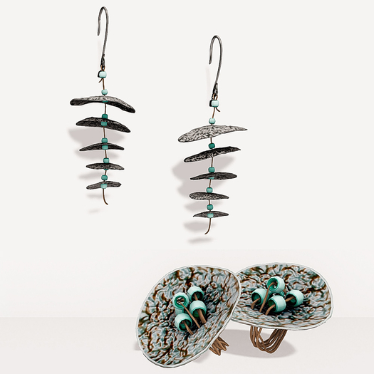 [HANDverk]Wassily Earrings.pink