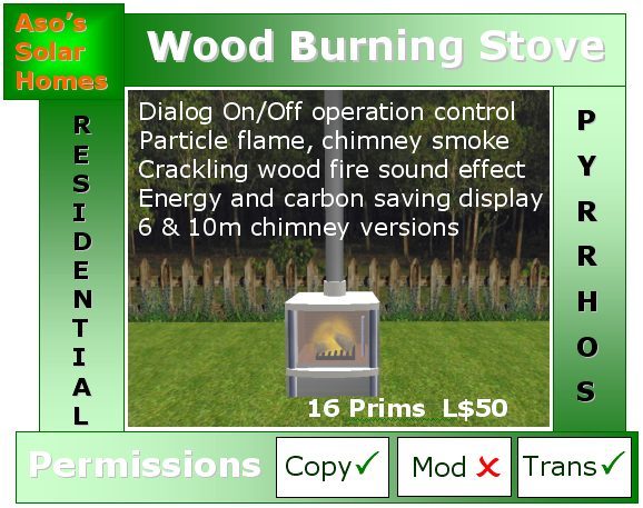 Wood Burning Stove Creame