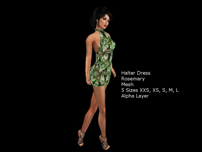 Halter Dress Rosemary