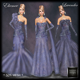 SAS - Eliemee Lavender Gown (50% mesh)