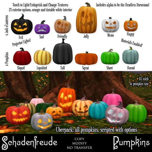 Schadenfreude Pumpkins Uberpack
