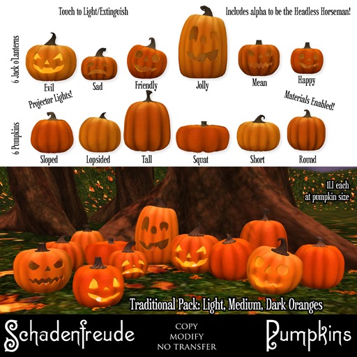 Schadenfreude Traditional Pumpkins