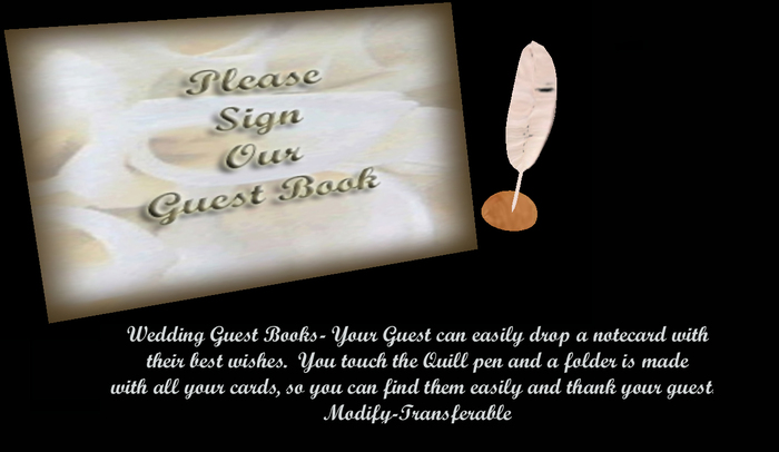 Wedding Guest Book- Pearl Elegance Blue  *CHB*