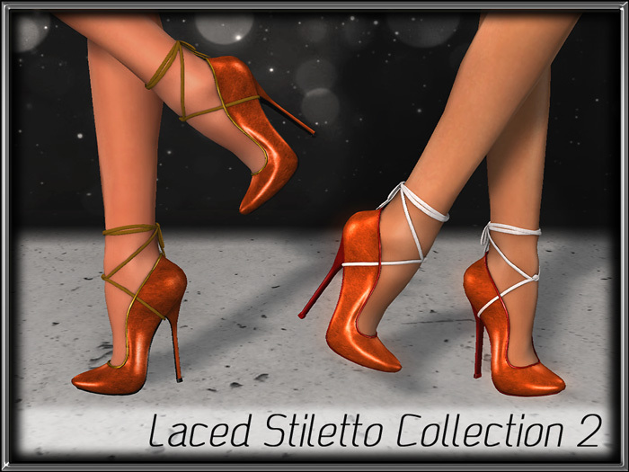 - MPP - Laced Stiletto - Collection 2 - Pumpkin