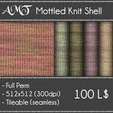 AMT Mottled Knit Shell 