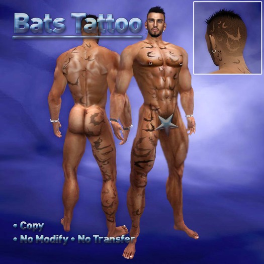 Roby'Style Manta with Sun Tattoo