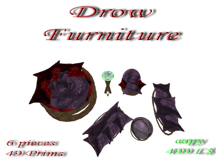 Drow Furniture