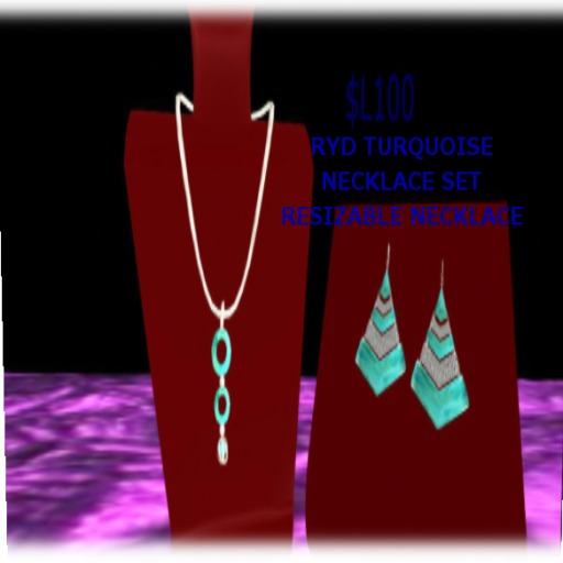 Turquoise and Silver  Jewelry set