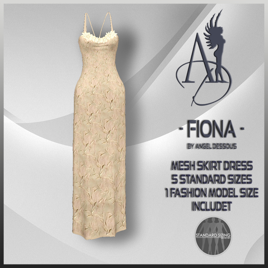 AD-Fiona-mesh skirt-beigesilk