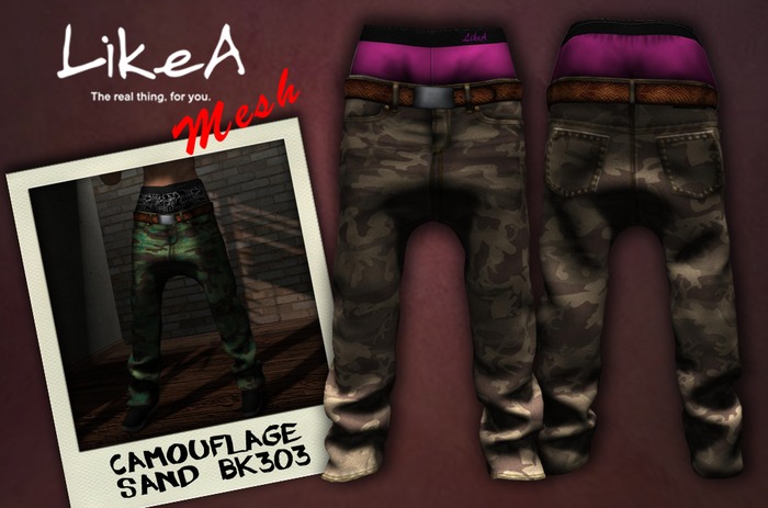 ::LikeA::DENIM BLUE BK403P(MALE)