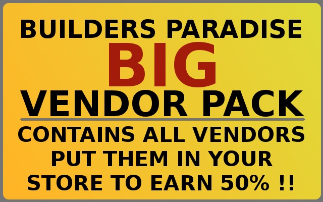Builders Paradise - Vendor pack