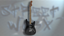Black Warlock Style Guitar Tip Jar