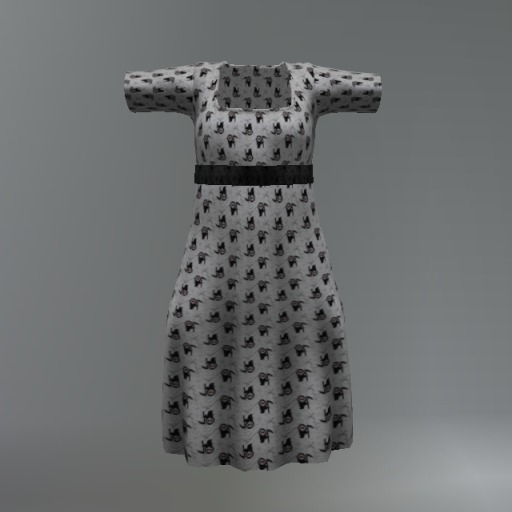 Smoke Reaper Mesh Child Dress box