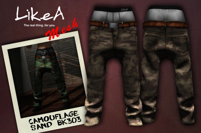 ::LikeA::DENIM BLUE BK403P(MALE)