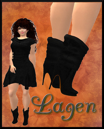 ~MS~Lagen Tunic Dress Black