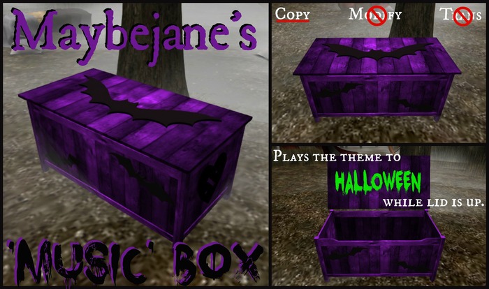 ! !  MJ's Haunted 'Music' Box - Deep Purple