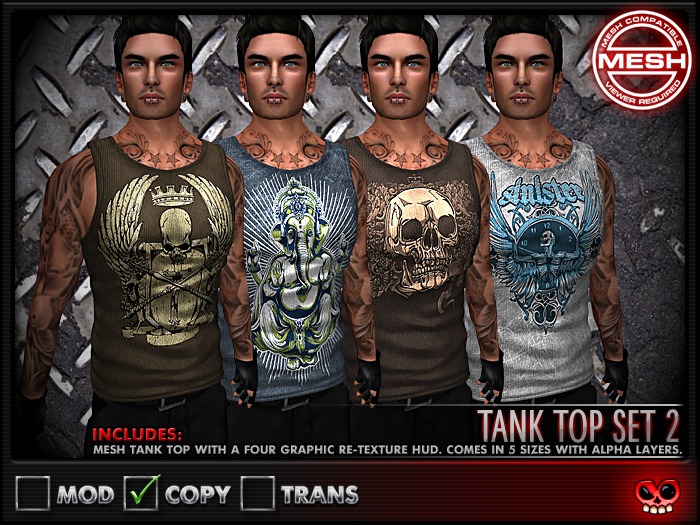 ::MORTALITY:: TANK TOP SET 2 - DEMO