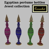 Egyptian perfume bottles - jewel colection