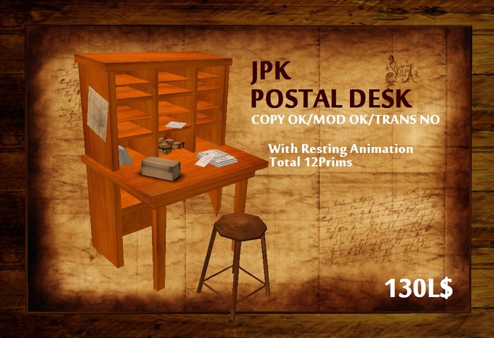 **JPK Postal Desk BOX