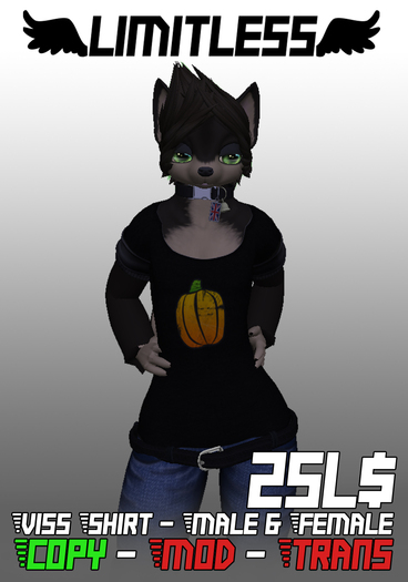 Limitless - Viss - Halloween Pumpkin Shirt